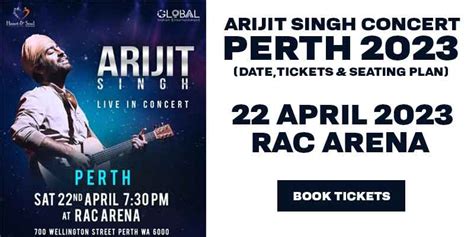 arijit singh concert 2023 perth